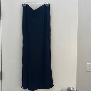 Forever 21 Plus High Slit Maxi Skirt